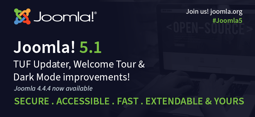 Joomla 5.1.0 und Joomla 4.4.4 sind da!