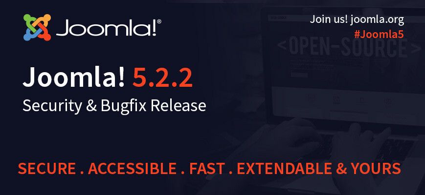 Joomla 5.2.2 Sicherheit & Bugfix Release