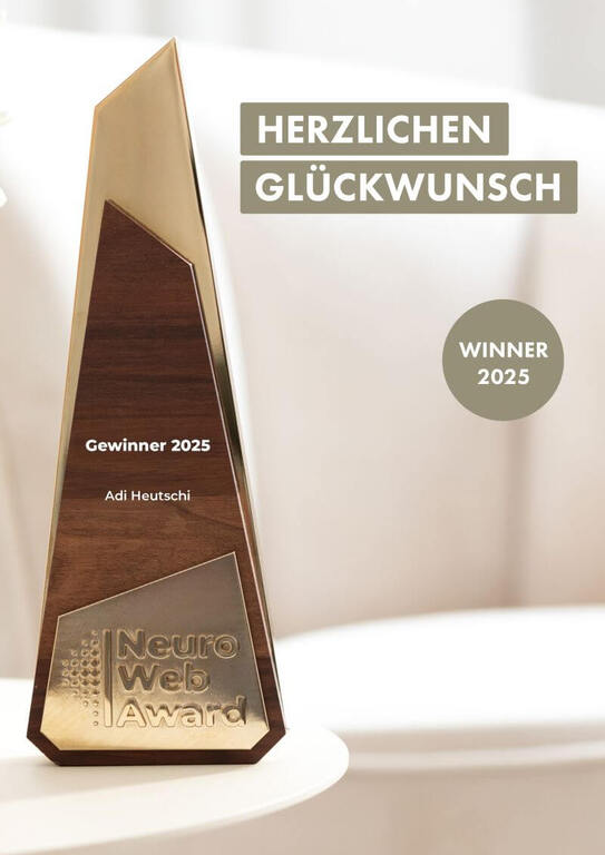 Neuro Web Award Pokal