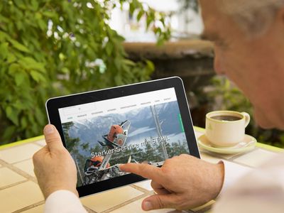 Screenshot der Webseite