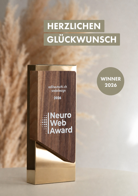 Neuro Web Award Trophäe