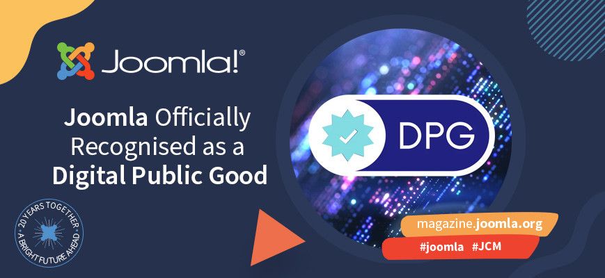 Joomla ist jetzt offiziell als digitales öffentliches Gut anerkannt