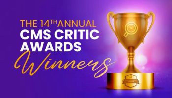Bild mit Pokal vom CMS Critics Award