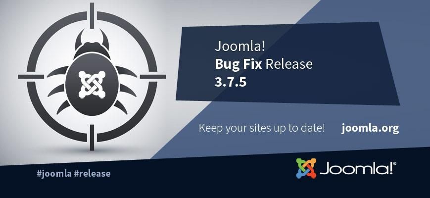 Joomla! 3.7.5 Update behebt 1 kleiner Bug für Remote DB's